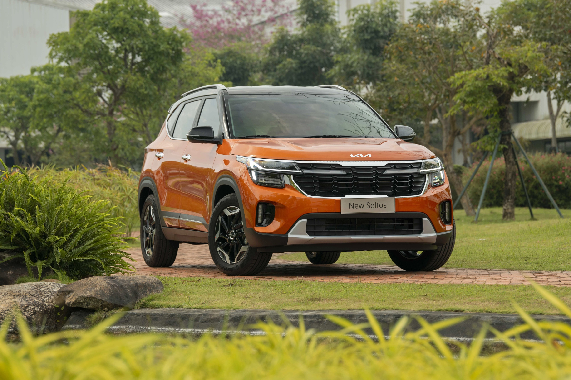 Mẫu KIA Seltos mẫu SUV hiện đại với tầm nhìn thoáng