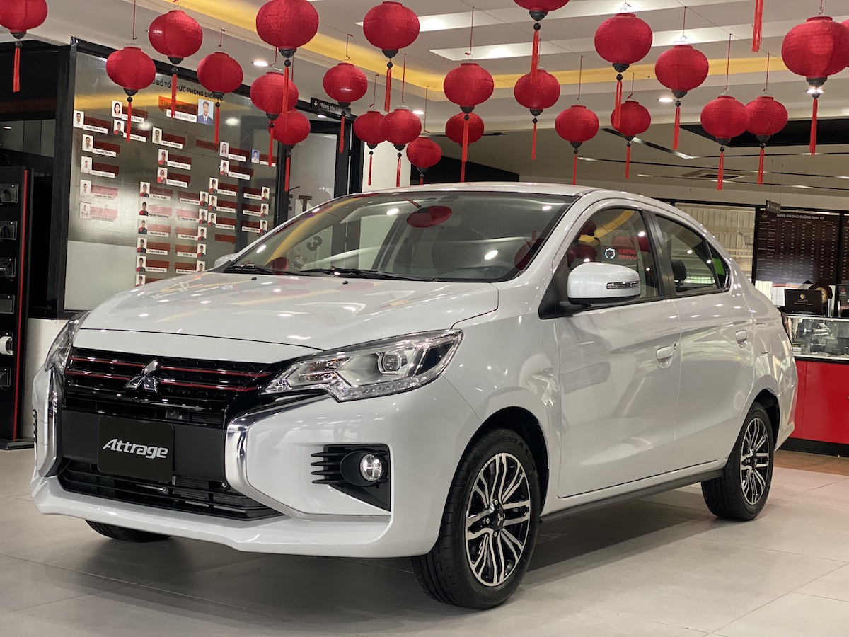 Mitsubishi Attrage mẫu xe l&yacute; tưởng trong tầm gi&aacute; 500 triệu 