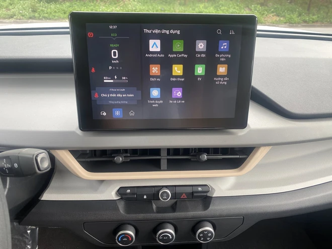 VF 3 bản mới được trang bị Apple Carplay và Android Auto